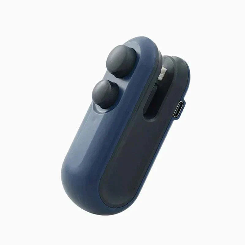 Compact rechargeable mini heat bag sealing machine for airtight food storage