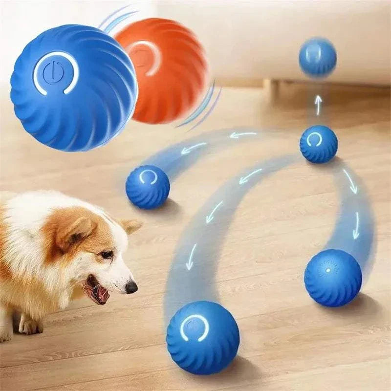 Smart dog toys ball automatic moving interactive pet toy ball for cats and dogs