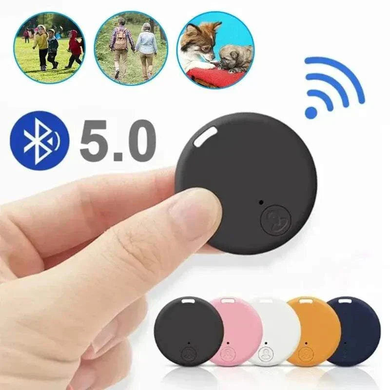 Mini GPS Bluetooth 5.0 tracker for keys and pets with app alerts and long battery life
