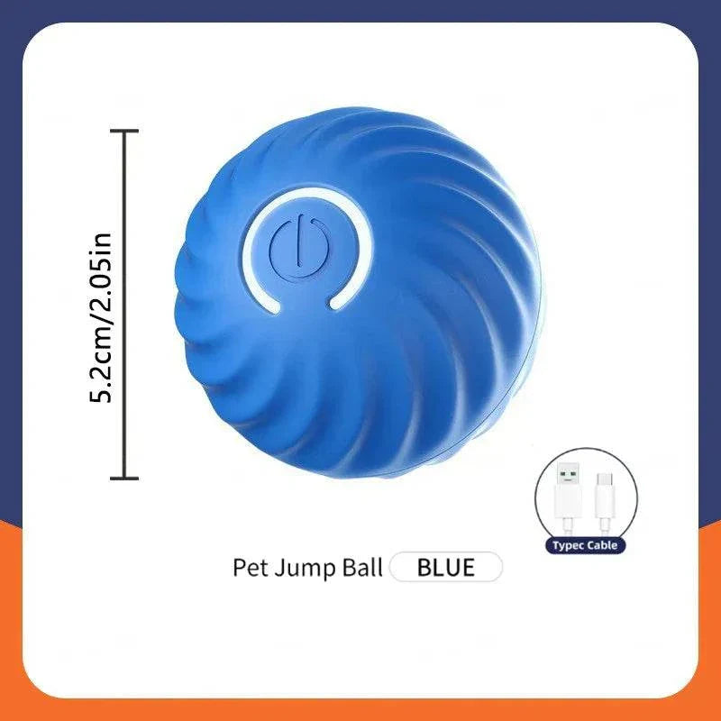 Smart dog toy ball with automatic movement for cats and dogs