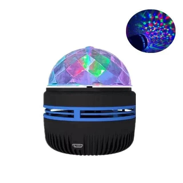 LED Star Galaxy Projector Lamp USB Auto Rotating Magic Ball Moon Light Colorful Starry Sky Remote Control NightLights Room Decor