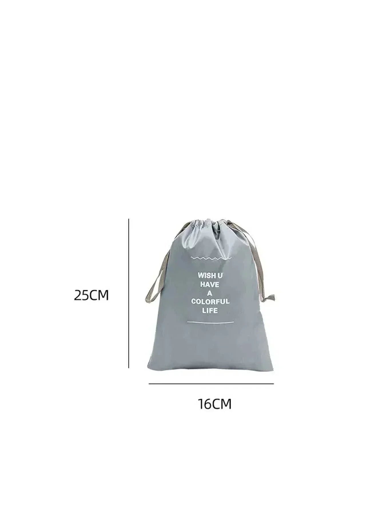 Travel organizer storage bags set in assorted sizes for luggage packing and organization
