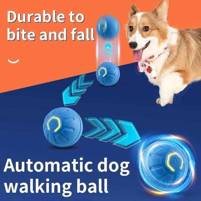 Smart dog toys ball automatic moving interactive pet toy ball for cats and dogs