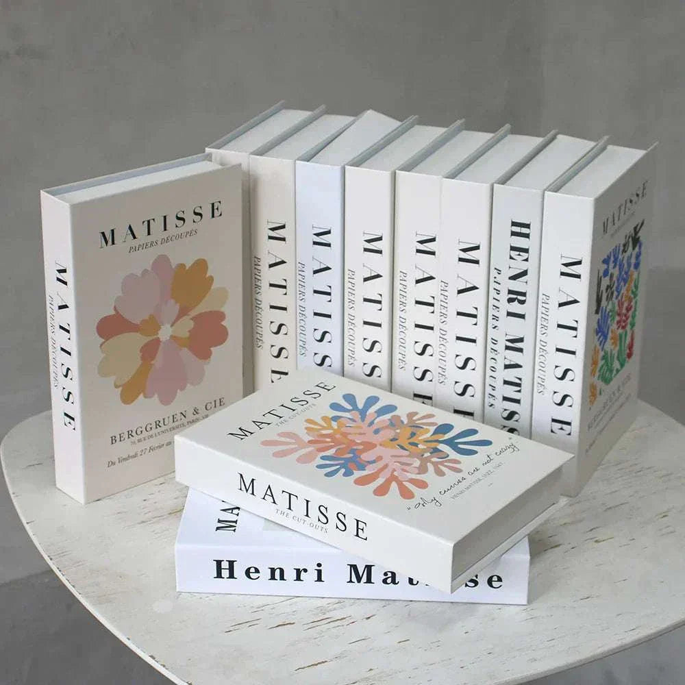 Luxury decorative fake book storage box for home decoration with magnetic closure