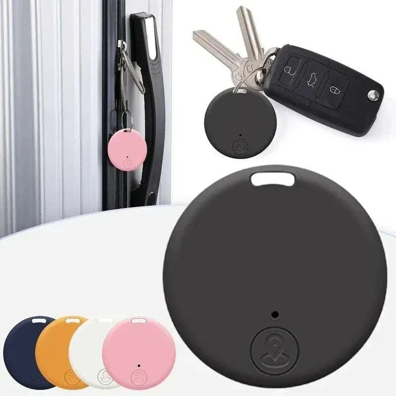 Mini GPS Bluetooth 5.0 tracker compact and portable device for keys and bags with real-time alerts